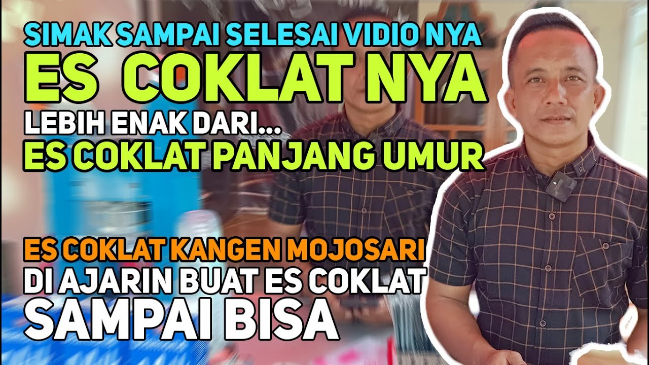 ES COKLAT VIRAL 2023/2024 || ES COKLAT KANGEN || BONGKAR RAHASIA PEMBUATAN ES COKLAT