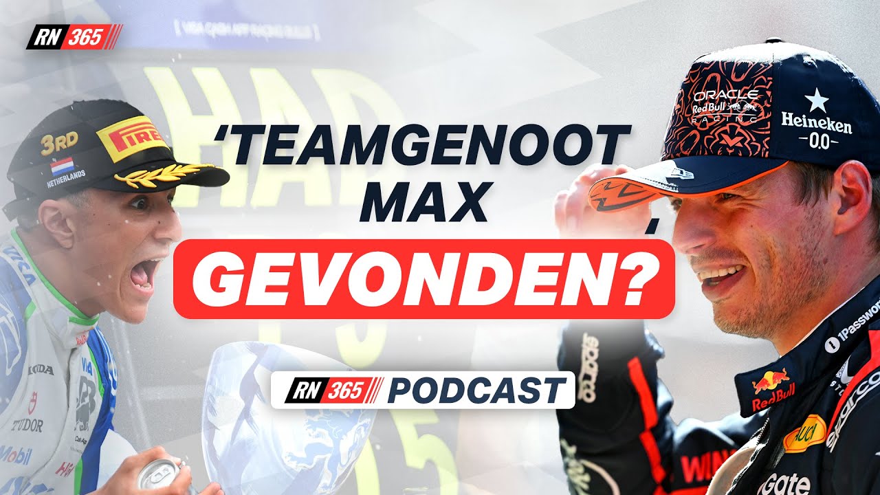 Heeft Red Bull nieuwe teamgenoot Verstappen definitief gevonden? | F1-Podcast