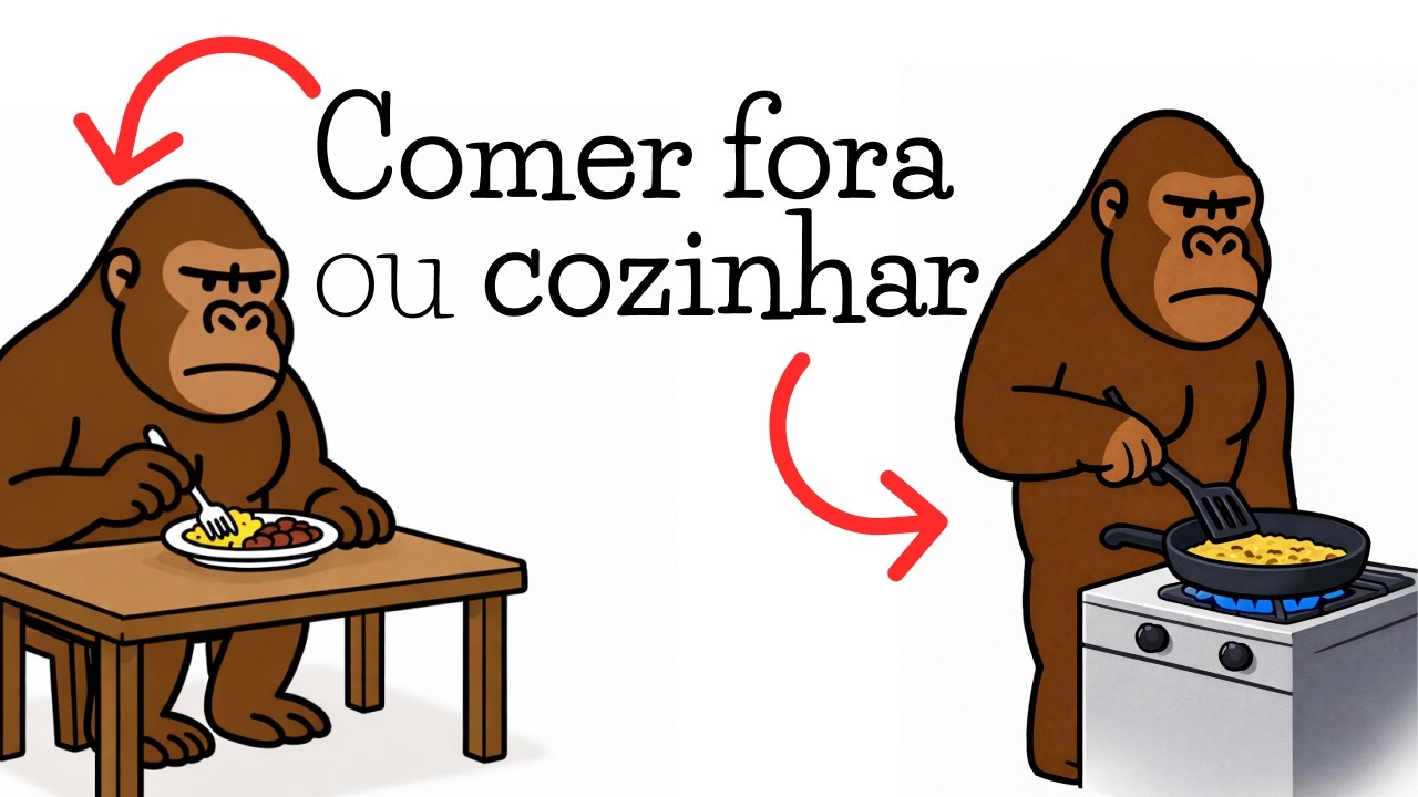 Comer fora ou cozinhar em casa (O custo que você nunca calculou)