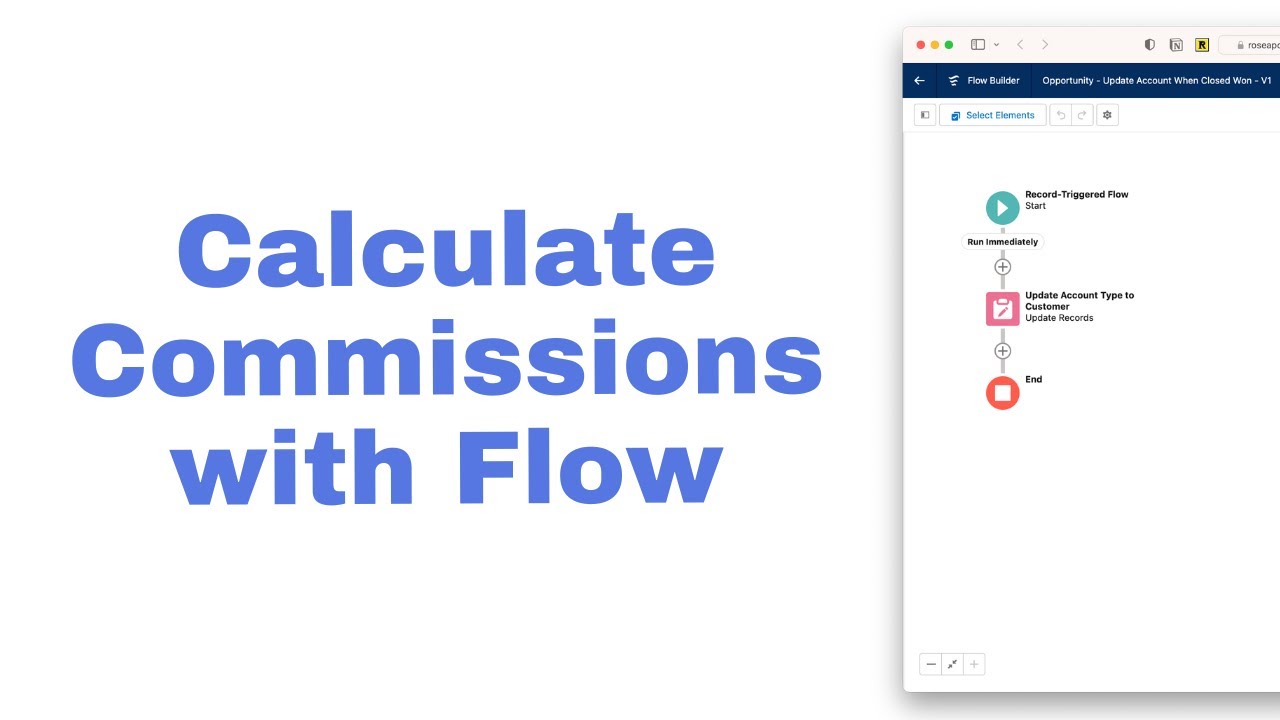 How to Calculate Commissions with Salesforce Flow