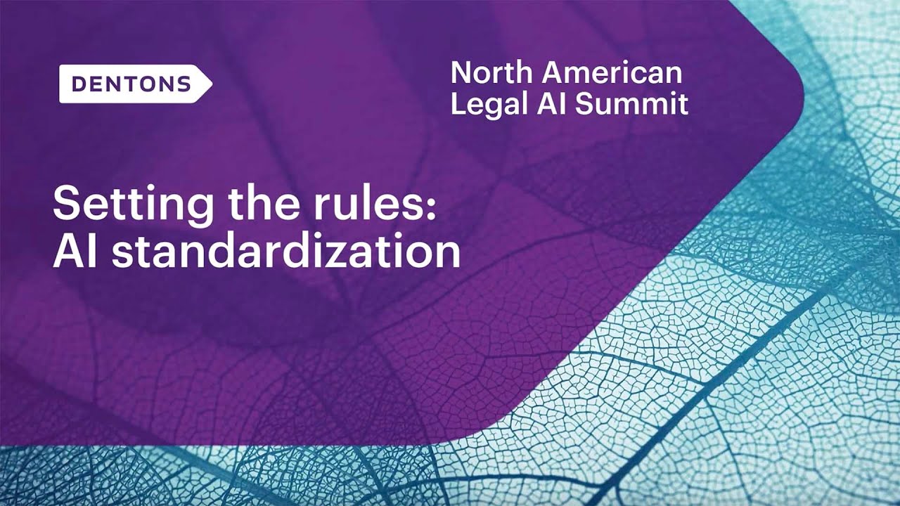 Setting the rules: AI standardization
