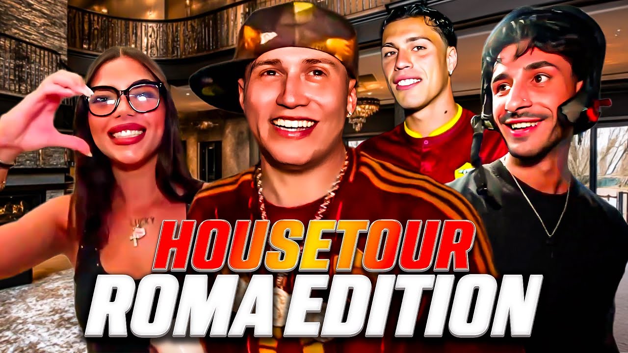 🏠💸Abbiamo Preso Una VILLA da 5'000'000€ a ROMA! | Housetour Con Thomas,Piera & Matteo Rocca!