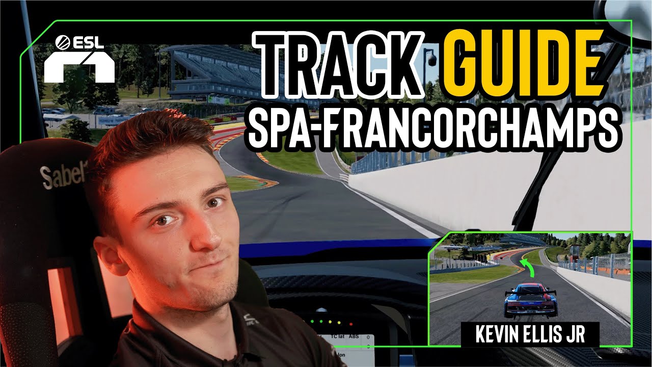 HOW TO DRIVE SPA-FRANCORCHAMPS LIKE A PRO ON RENNSPORT! 😱 w Kevin Ellis Jr