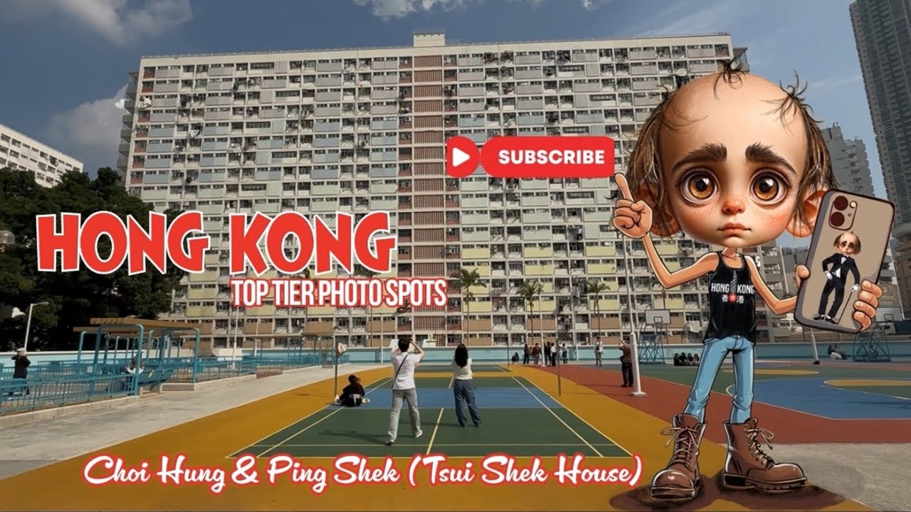 Top Tier HK Photo Spots: Choi Hung & Ping Shek (Tsui Shek House)