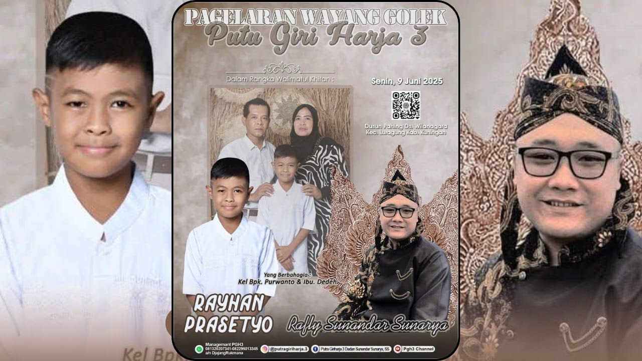 LIVE WAYANG GOLEK PUTU GIRIHARJA3 KI DALANG RAFLY SUNANDAR - WILANAGARA KUNINGAN