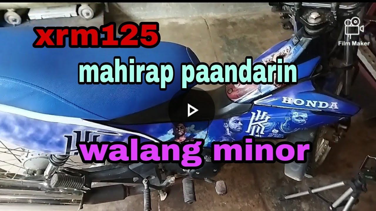 Xrm125 Hard starting,walang minor namamatay.