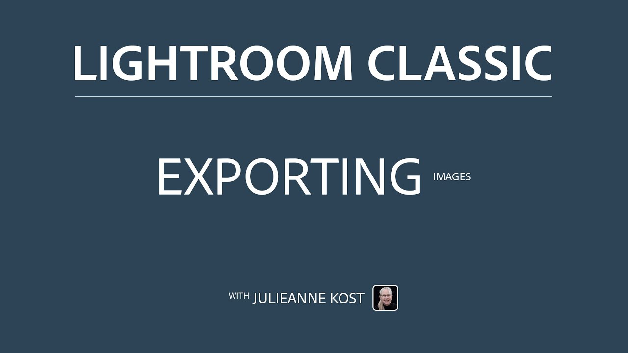 Пакетный экспорт фотографий из Lightroom Classic