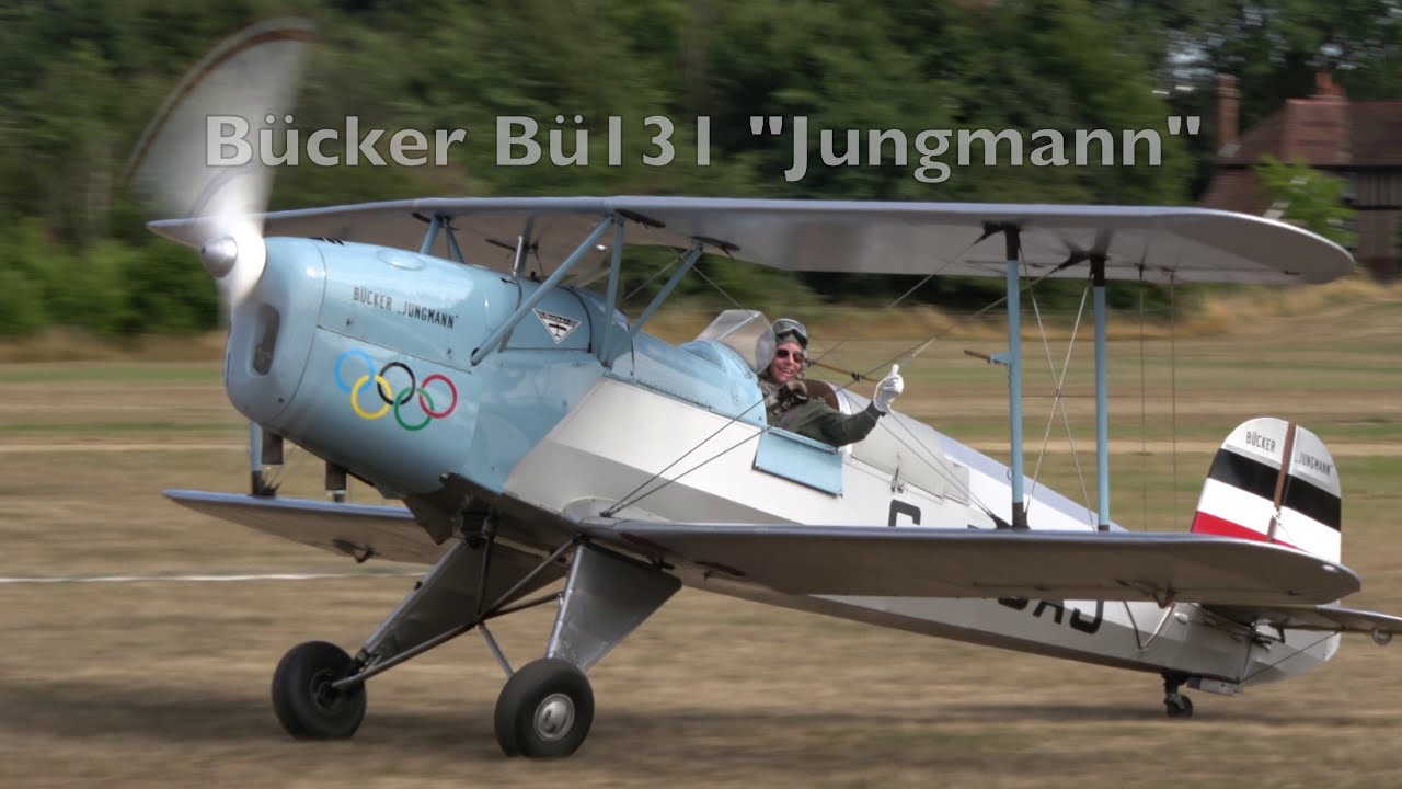 Bücker Bü131 Jungmann Aerobatics