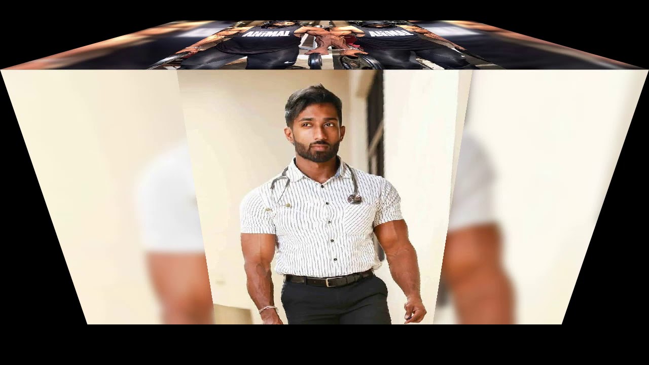 Professional bodybuilder PANDULA BASNAYAKE