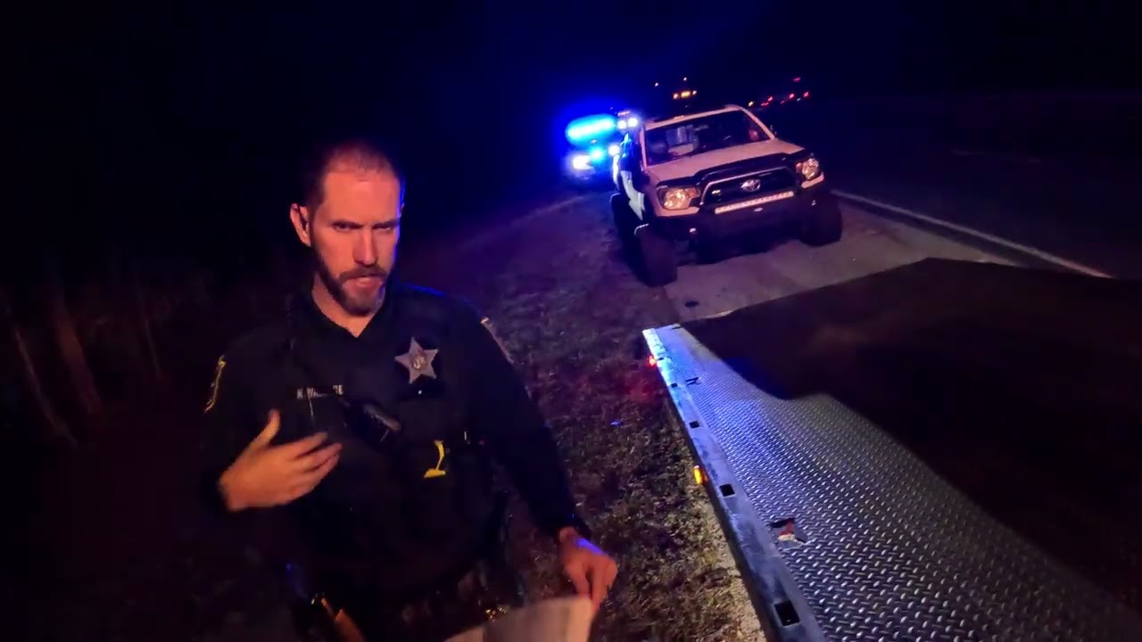 Late night Wednesday Sjso arrest rotation on I-95 