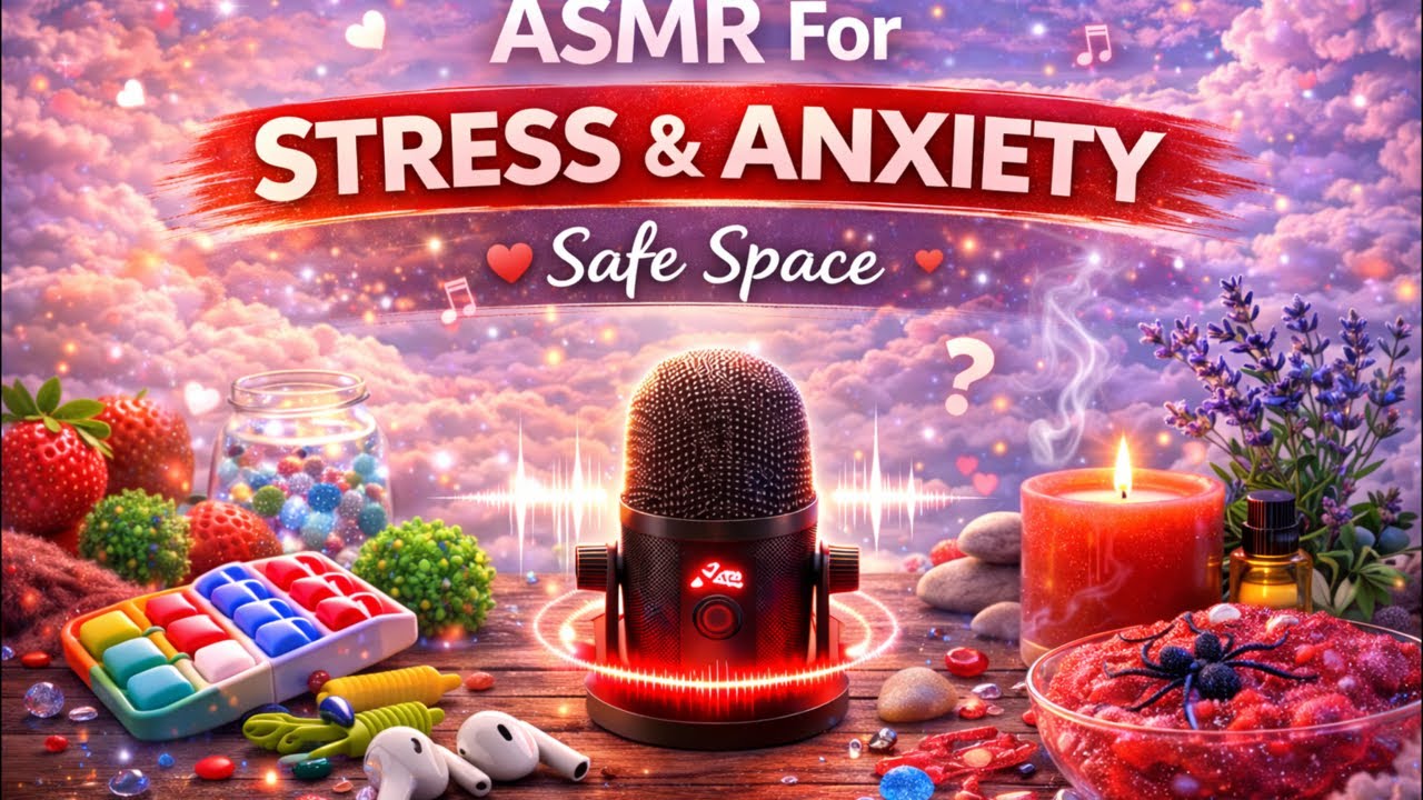 ASMR For Stress & Anxiety | Safe Space