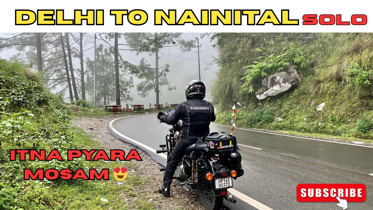 Delhi to Kainchi Dham | Solo Ride | Neeb Karoli Ashram | Nainital | RideRestRepeat | #nainital 