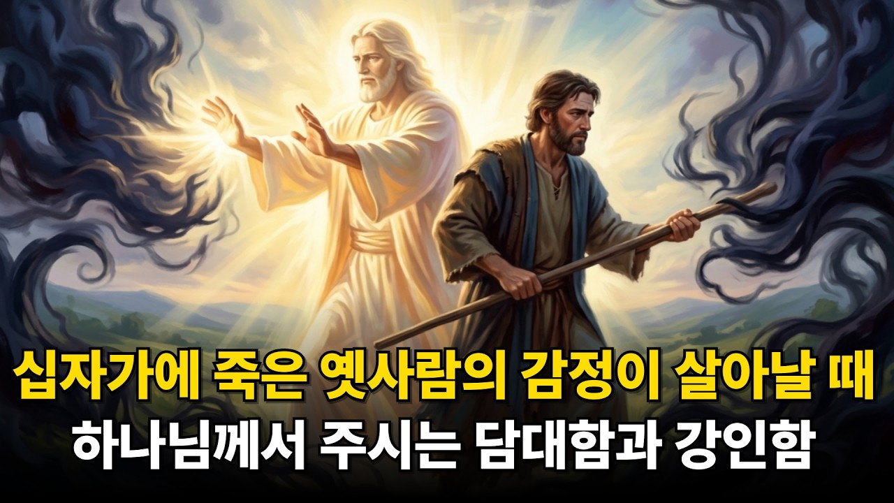 십자가에 죽은 옛사람의 감정이 살아날 때 하나님께서 주시는 담대함과 강인함
