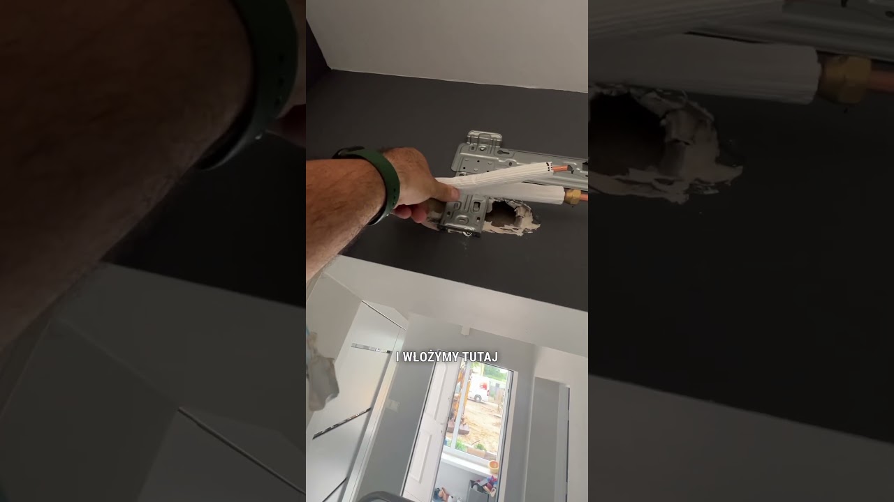 Gdzie schować pompkę skroplin aby był do niej łatwy dostęp? 