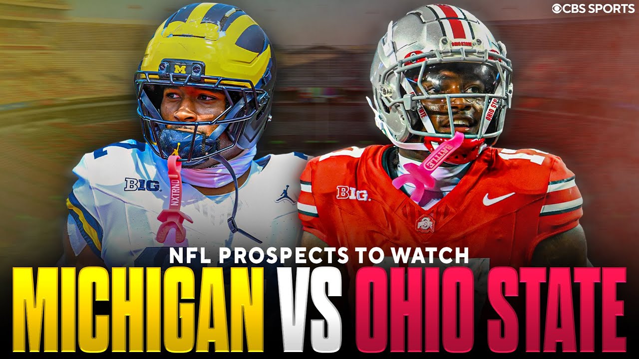 NFL Draft Prospects to Watch Ahead of Michigan vs Ohio State 👀 | Carnell Tate, Justice Haynes & MORE