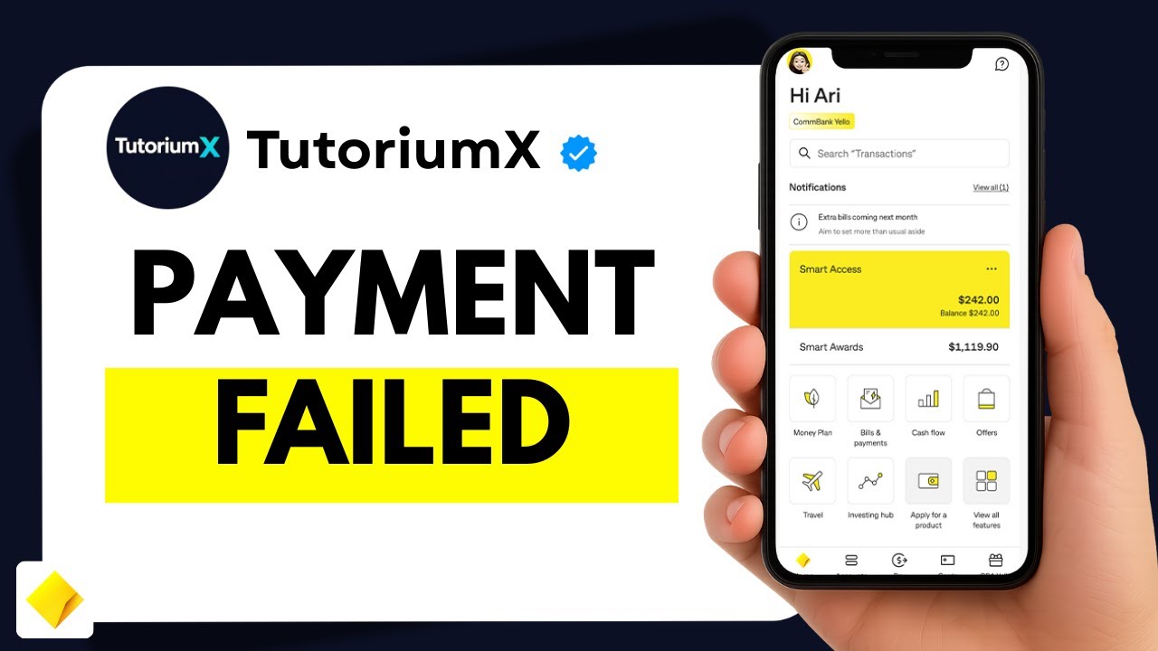 How to Fix CommBank Payment Failed Error