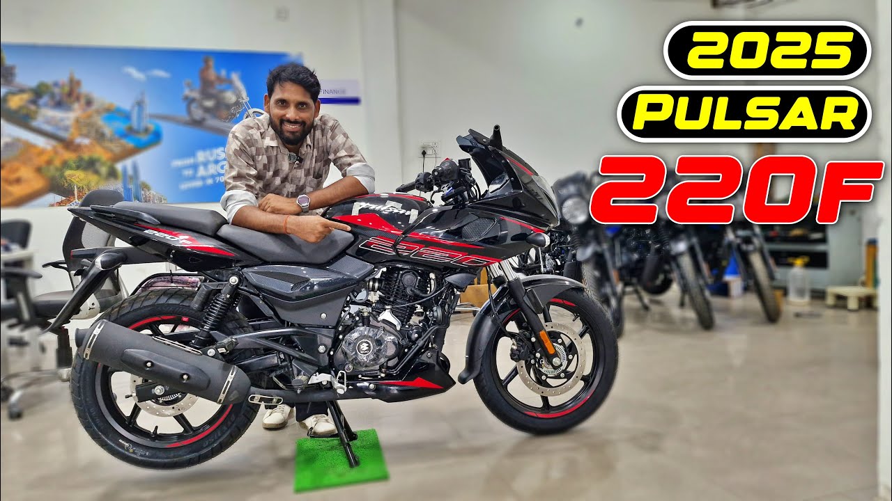 2025 Bajaj Pulsar 220F New Update Review