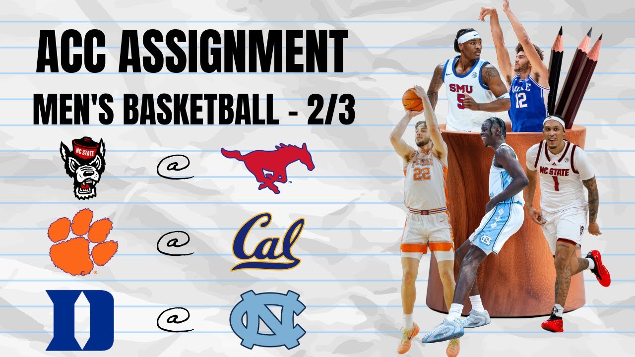 Duke vs. UNC Week is Finally Here 👀 | ACC Assignment February 3, 2026