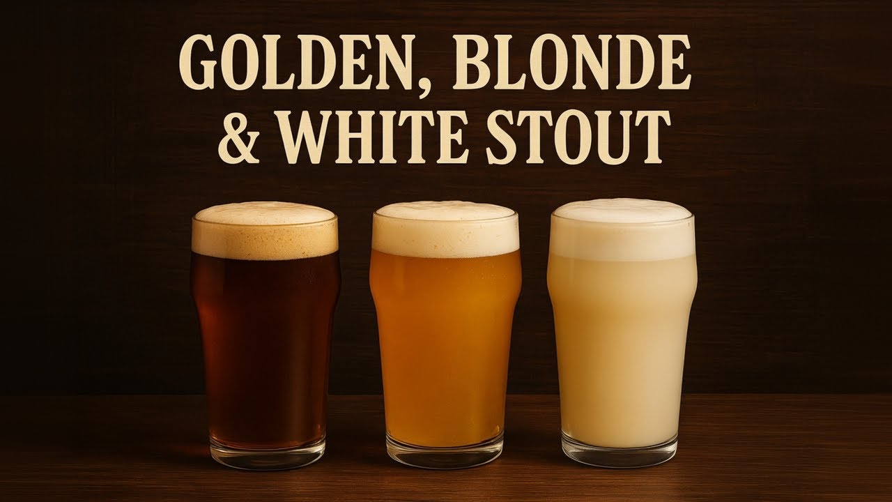 Episode 260 - Golden, Blonde & White Stout Style - Tap the Craft Podcast