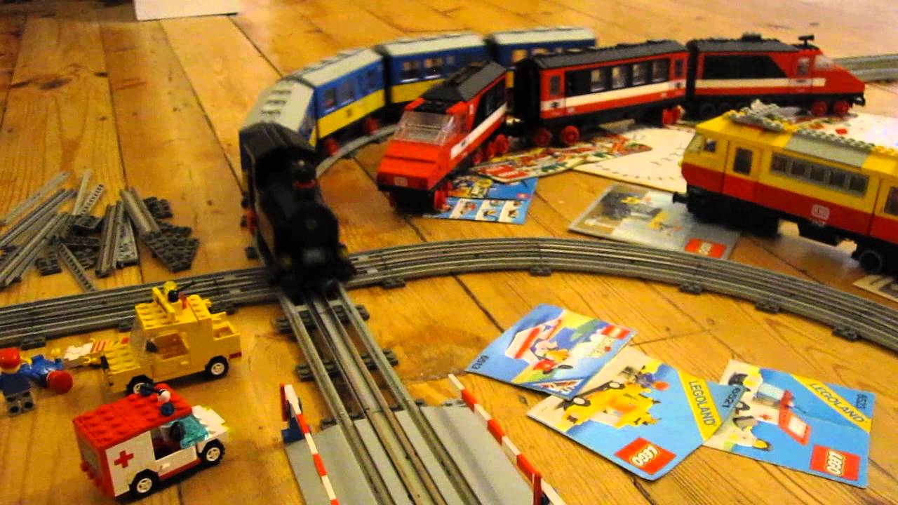 LEGO TRAIN SET 7710 12V 4.5V GREY ERA