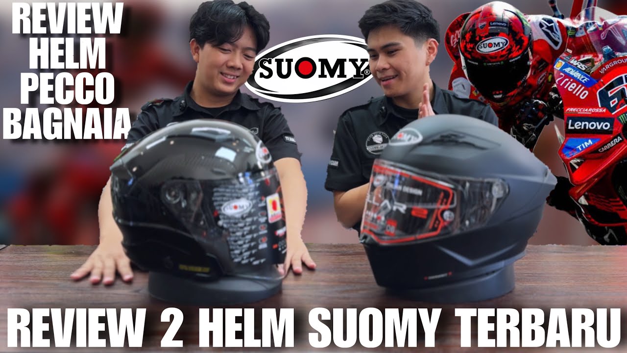 SUOMY SPEEDJET CARBON & SUOMY STELLAR 2‼️INI HELM TERBARU DARI SUOMY 🇮🇹