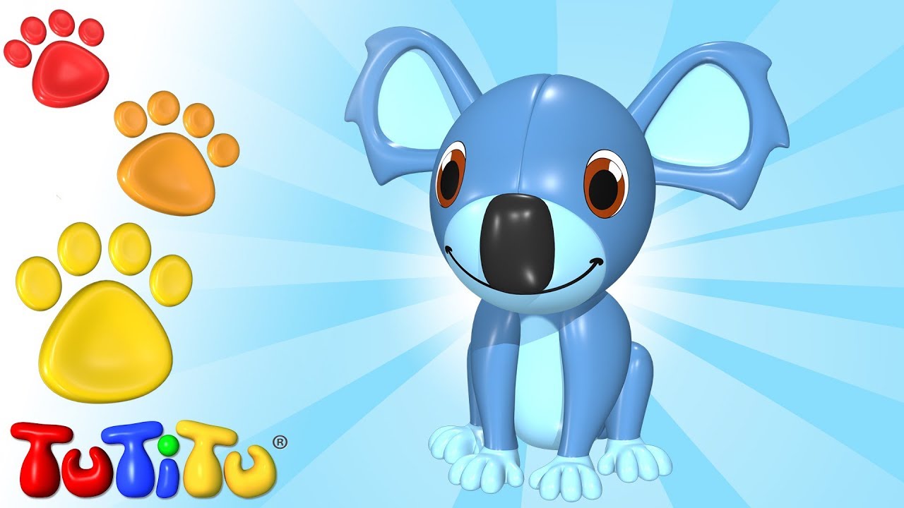 TuTiTu Animais 🌼🐨 Coala 🌻 Brincando e Aprendendo com Brinquedos 😍