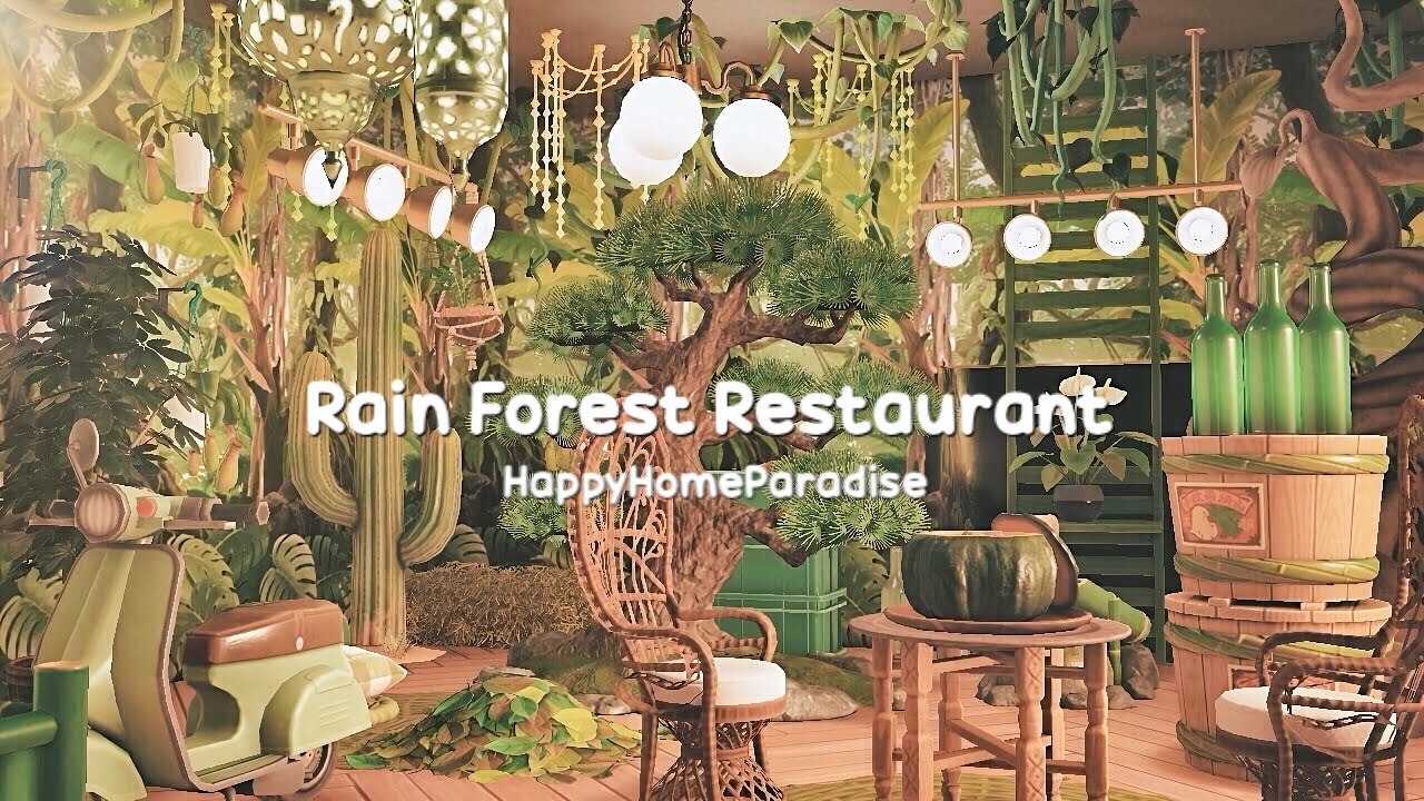 ハッピーホームパラダイス | レストラン編  | Let's build the restaurant on HHP | Animal Crossing New Horizons | あつ森