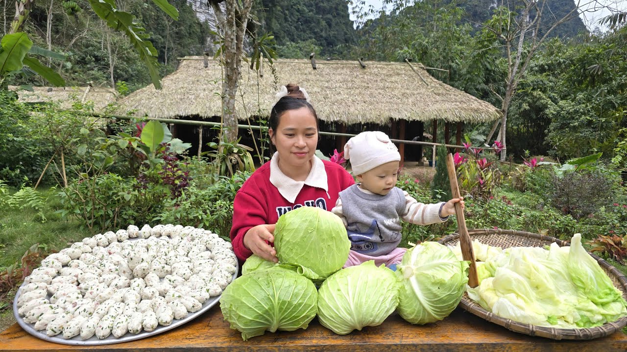 LIFE ON THE FARM: Delicious Pork Dishes and Cabbage Rolls | Farm Life at the End of the Year