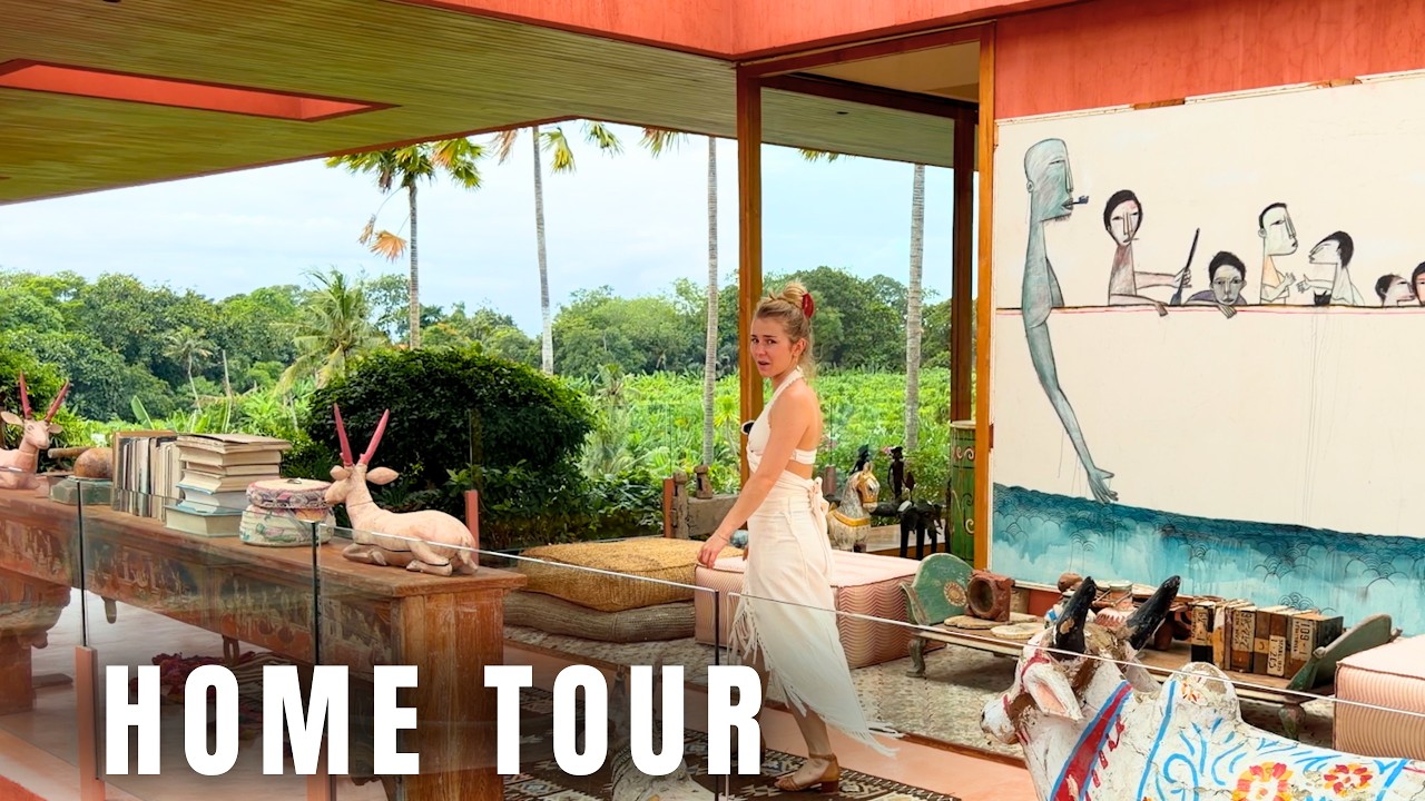 HOME TOUR | An Eclectic Artists House in Indonesia | Interior Design Home Tour