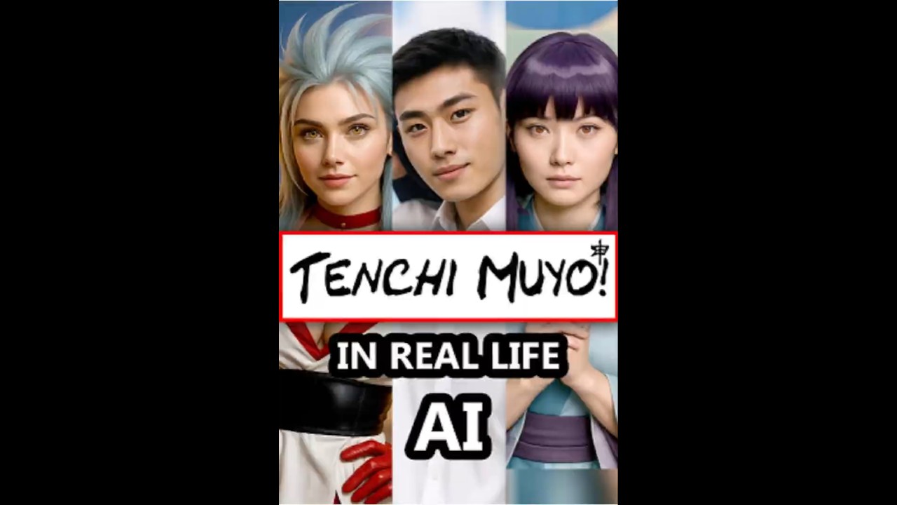 Tenchi Muyo! characters in real life by AI 天地無用! #tenchimuyo #aiart #ai #anime