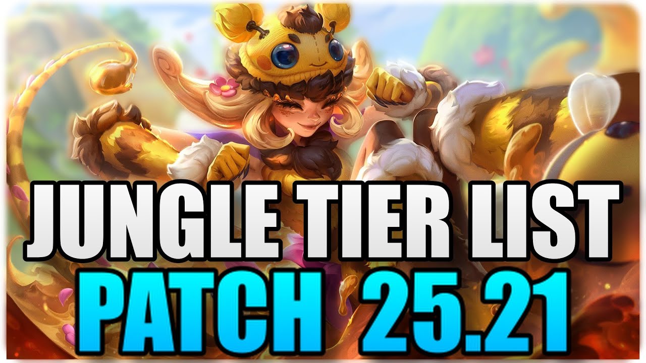 The BEST Junglers For All Ranks On Patch 25.21! | Season 15 Tier List League of Legends