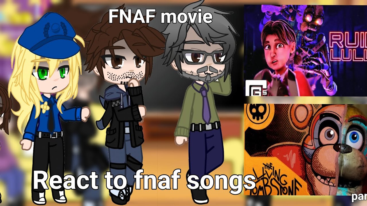 FNAF movie react to original // fnaf songs // part 11 // fnaf // late Halloween 👻
