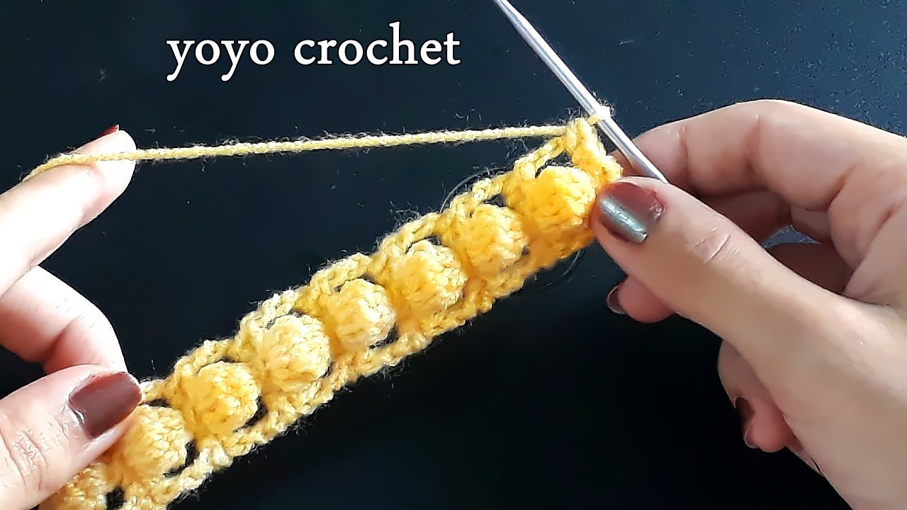 كروشية عمل يد شنطة / وصلة ماسك كمامة / بندانة / حزام / ربطة ستارة ... وغيرها من الافكار #يويو كروشية