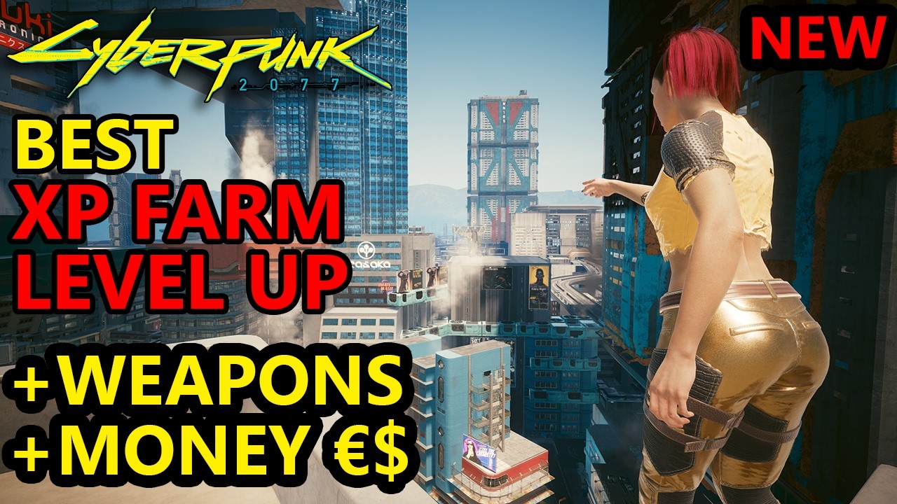 HOW to LEVEL UP FAST and GET WEAPONS in CYBERPUNK 2077 2.31 | EASY and FAST | BEST FARM