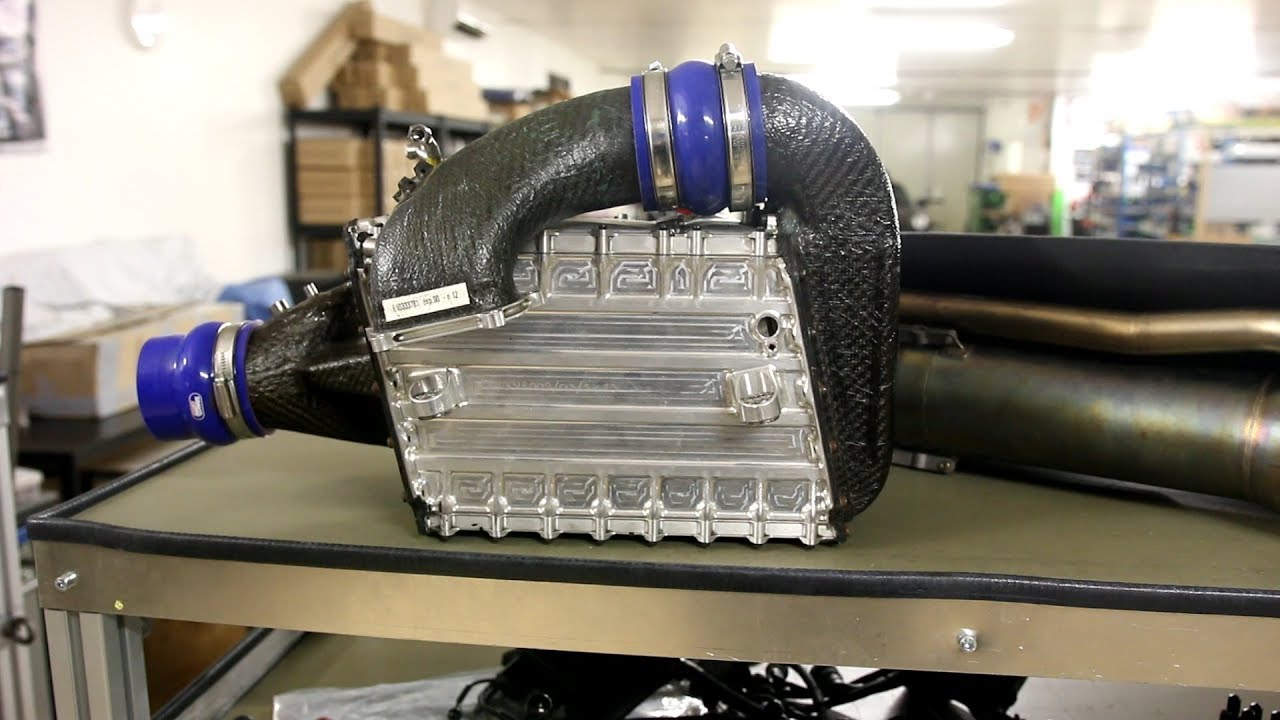 Formula 1 Intercooler and Wastegate in detail (Ferrari)