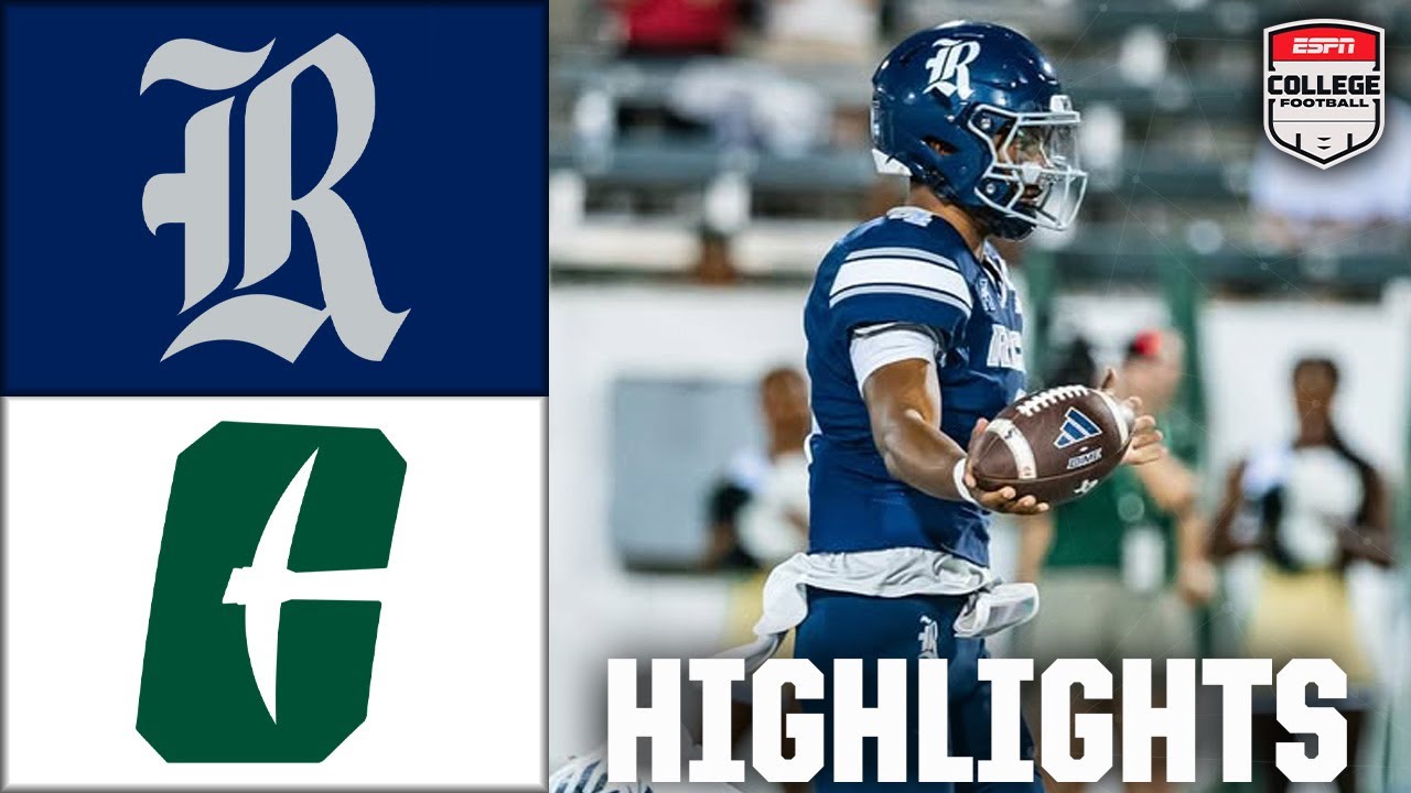 Rice Owls vs. Charlotte 49ers | Full Game Highlights | ESPN College Football