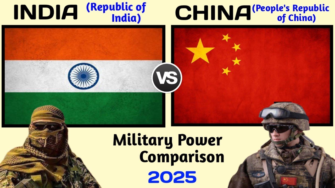 India vs China military power 2024 | China vs India military power 2025 | world military power