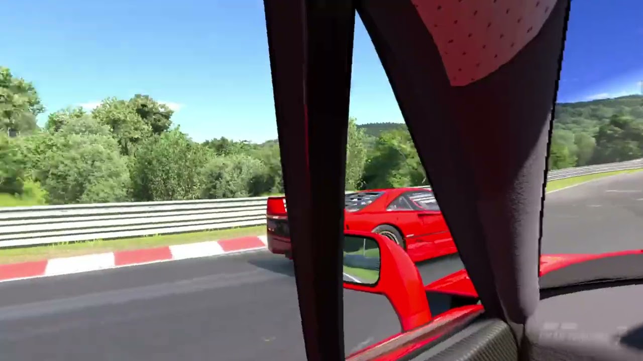 My PERFECT, PERFECT lap in Ferrari F40 @ Nürburgring - Don't watch till the end!...