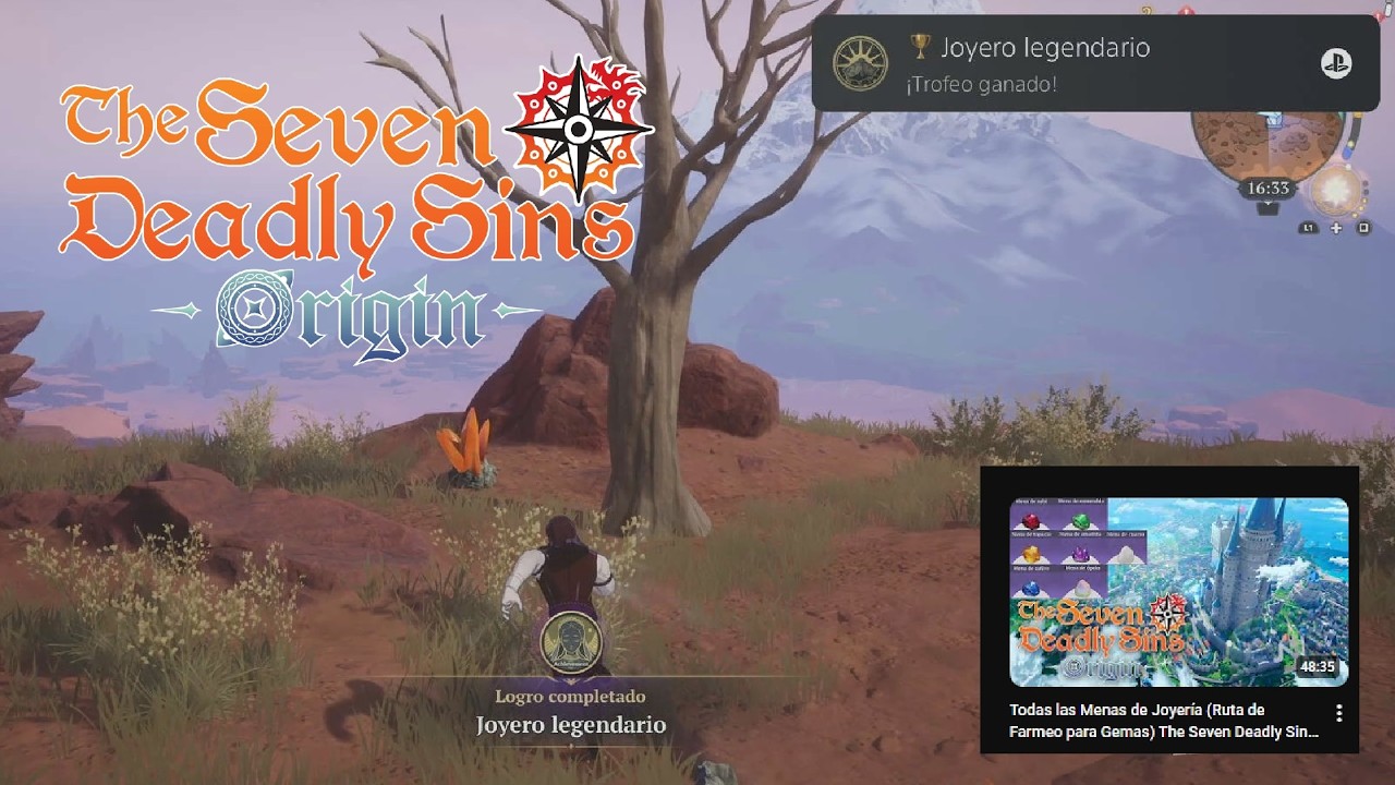 Legendary Jeweler (Gold Achievement/Trophy) The Seven Deadly Sins: Origin
