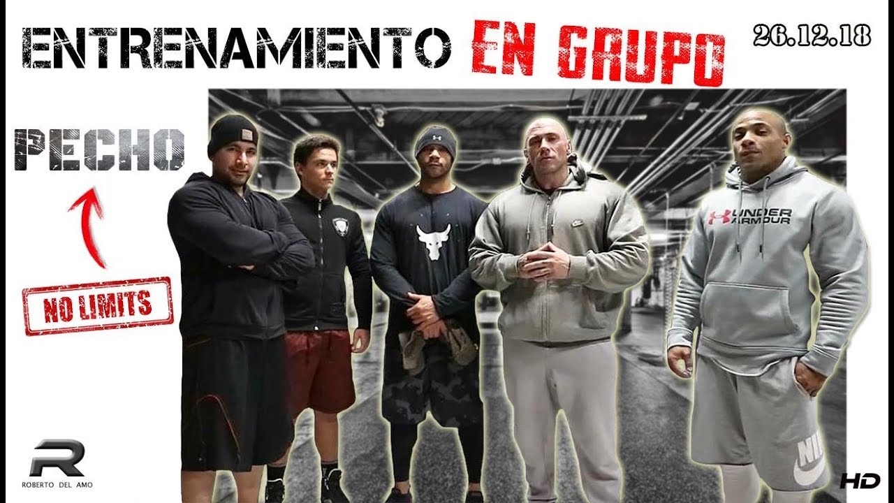 ENTRENAMIENTO PECHO EN GRUPO