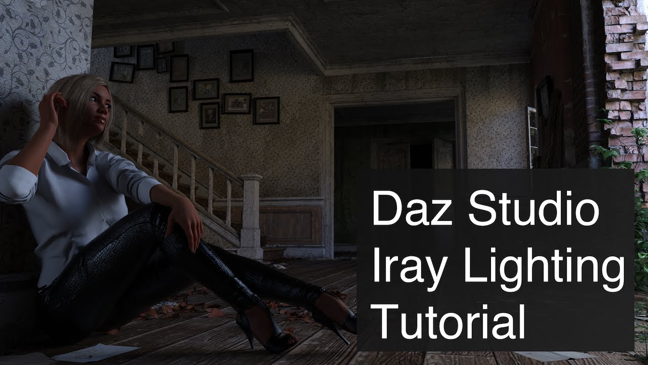 Daz Studio Iray Lighting Tutorial | Daz3D Tips
