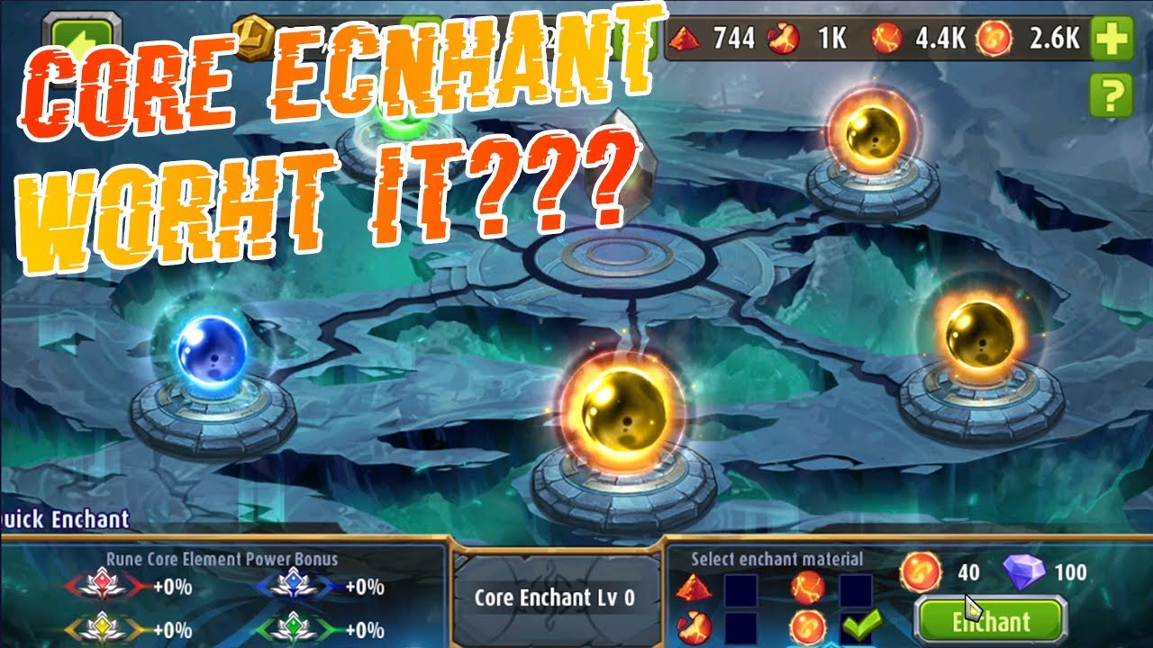 Magic Rush:Heroes | Core Enchant Worth It? | Улучшения Ядер Стоит ли Того?