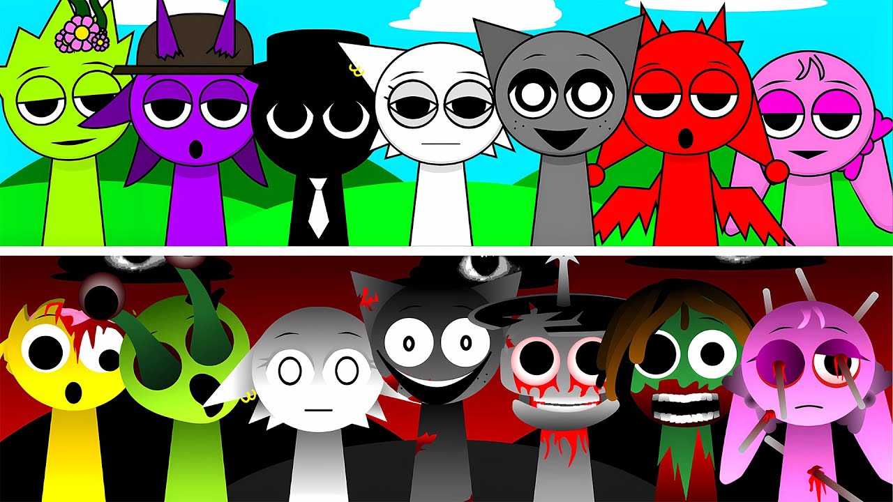 Incredibox Sprunki Swapped Version - Normal and Horror Versions