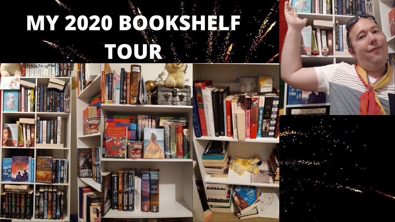 Bookshelf Tour 2020!!