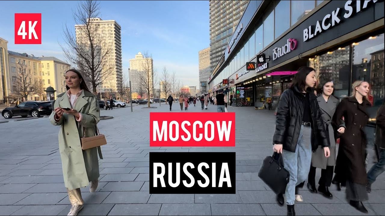 🔥 4K HDR | Walking Moscow 2024 | The Best City In The World | Russia Walk Сity Tour | City Center