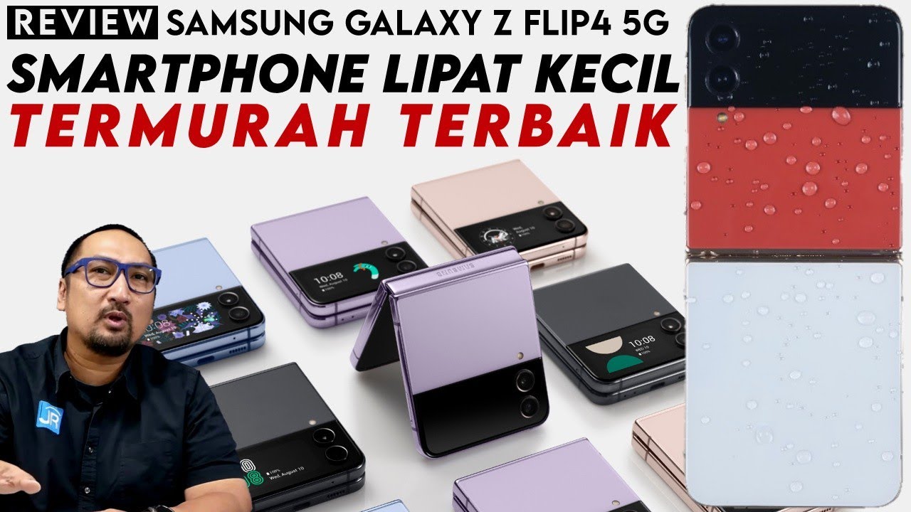 Harga TURUN, Lebih Irit & Kencang: HP Kecil Terbaik 2022! REVIEW Samsung Galaxy Z Flip4 5G