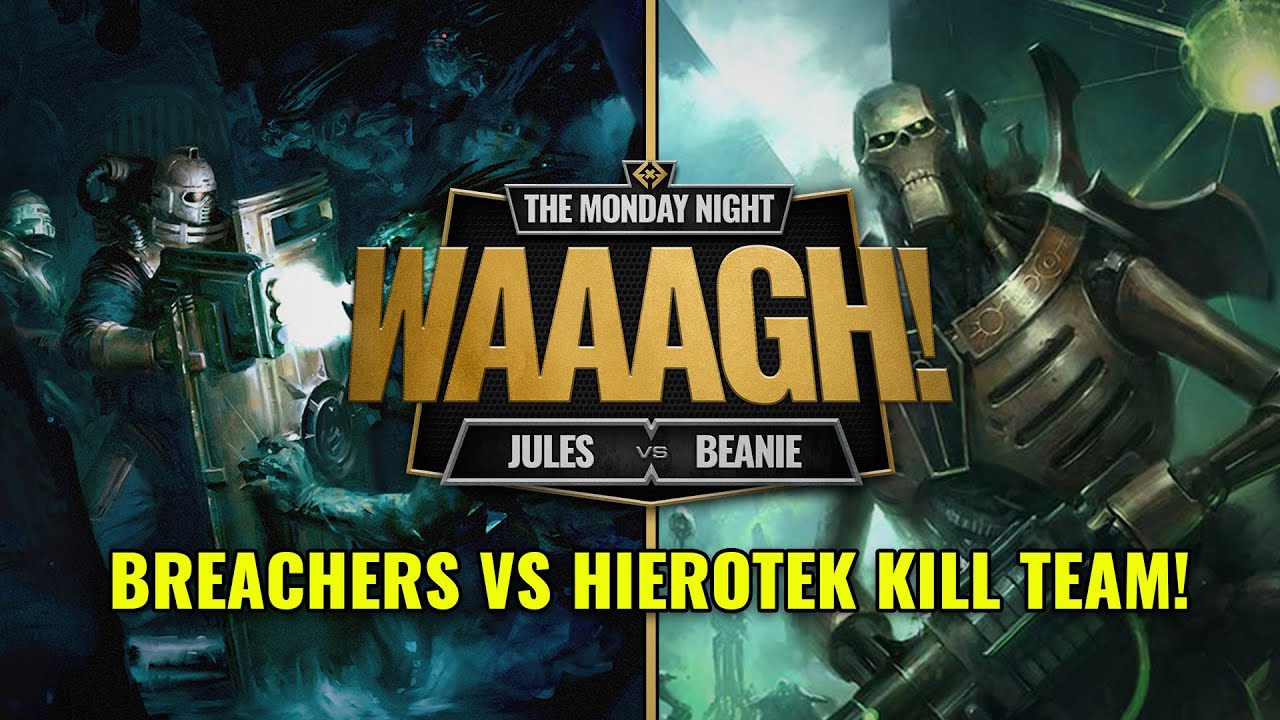 ERROR 40-40K! Kill Team Battle Report: Necron Hierotek Vs Navy Breachers