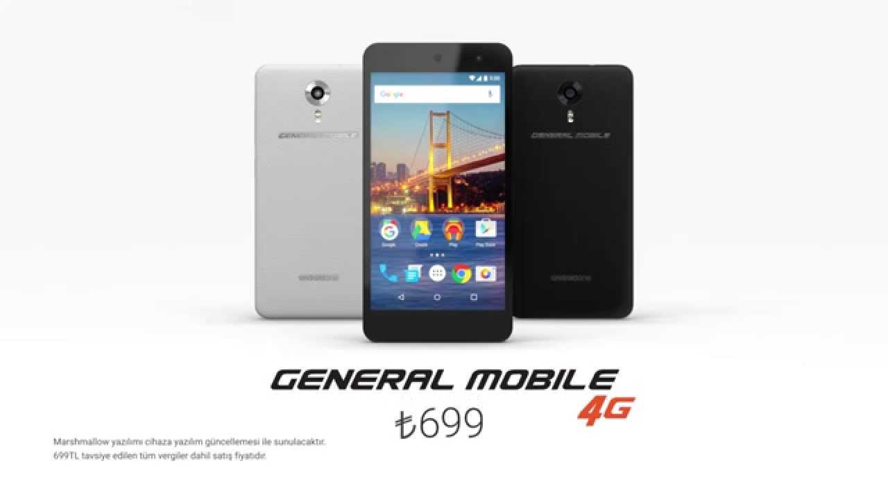 General Mobile 4G Android One