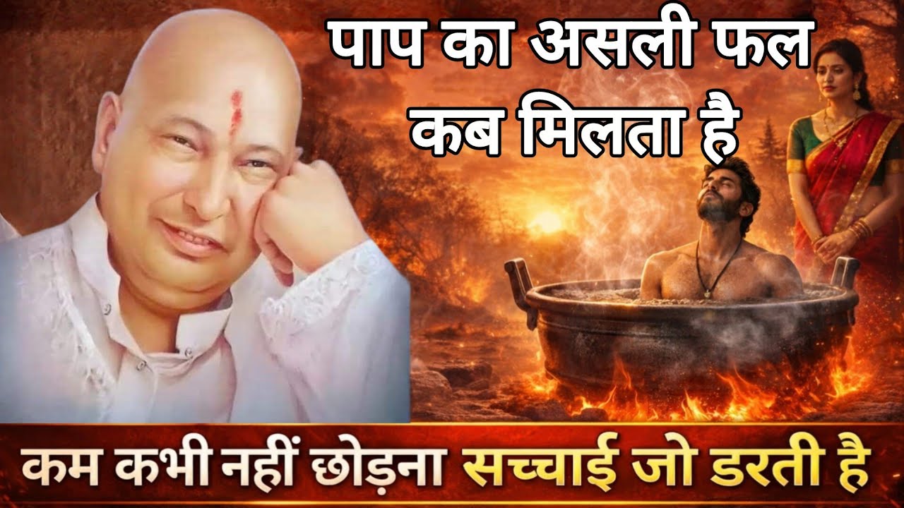 तो आपका असली फल कब मिलता है जाने सच्चाई कर्म कभी पीछा नहीं छोड़ते।।#gurujiblessings 