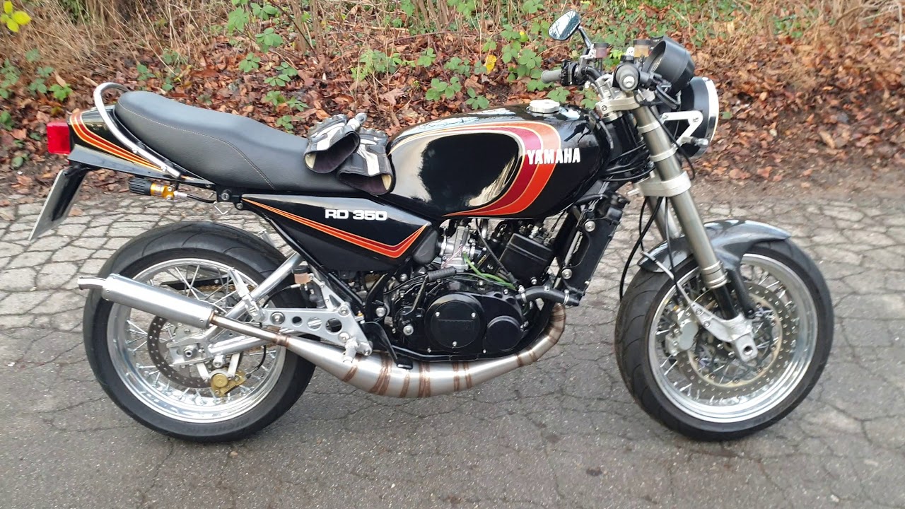 Yamaha RD 350 LC Standlauf